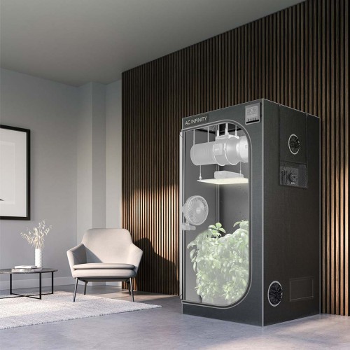 Grow Zelt Indoor Wohnzimmer AC Infinity