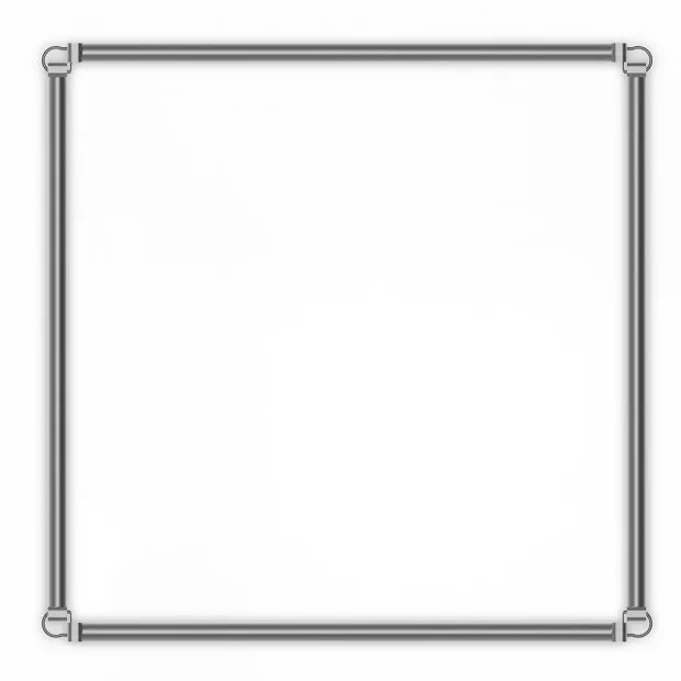 AC Infinity 90 cm x 90 cm Grow-Zelt-Verstärkungs- und Montagestangen