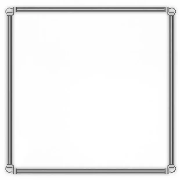 AC Infinity 120 cm x 120 cm Grow-Zelt-Verstärkungs- und Montagestangen