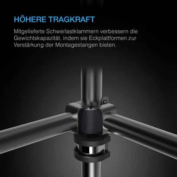 AC Infinity 90 cm x 90 cm Grow-Zelt-Verstärkungs- und Montagestangen