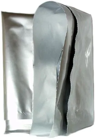 Bügelbeutel 15x25cm Alu