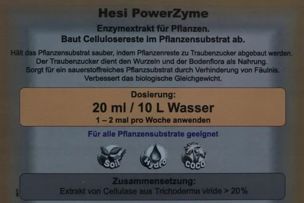 Hesi Powerzyme 1 Liter - Enzyme