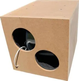 Airfan Schneckenhauslüfterbox in:2x250mm out:315mm 5000m³/h