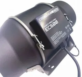 BloomStar Horti Pro Fan EC600 Ø150mm mit Regler