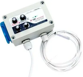 GSE Klima-Regler, Temperatur, Min-Max. Hysterese und Drehzahl