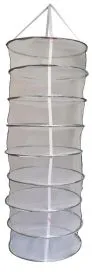 Trockennetz Seiten halb geschlossen, 8x ø55 cm