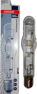 Osram Powerstar HQI-T 400W/D PRO E40 FLH1 Metall-Halogen-Lampe für Wachstum 250 Watt