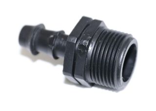PE-Verbinder 16 mm auf 3/4 Zoll Außengewinde